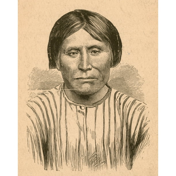 Kintpuash Captain Jack Modoc Chief Stretched Canvas - Science Source ...