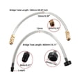 thumbnail image 3 of Jioakfa 2Pcs Bleed Tube With Tube Fits For Hydraulic Steering Systems Hydraulic Steering Filler Kit Multicolor Size, 3 of 8