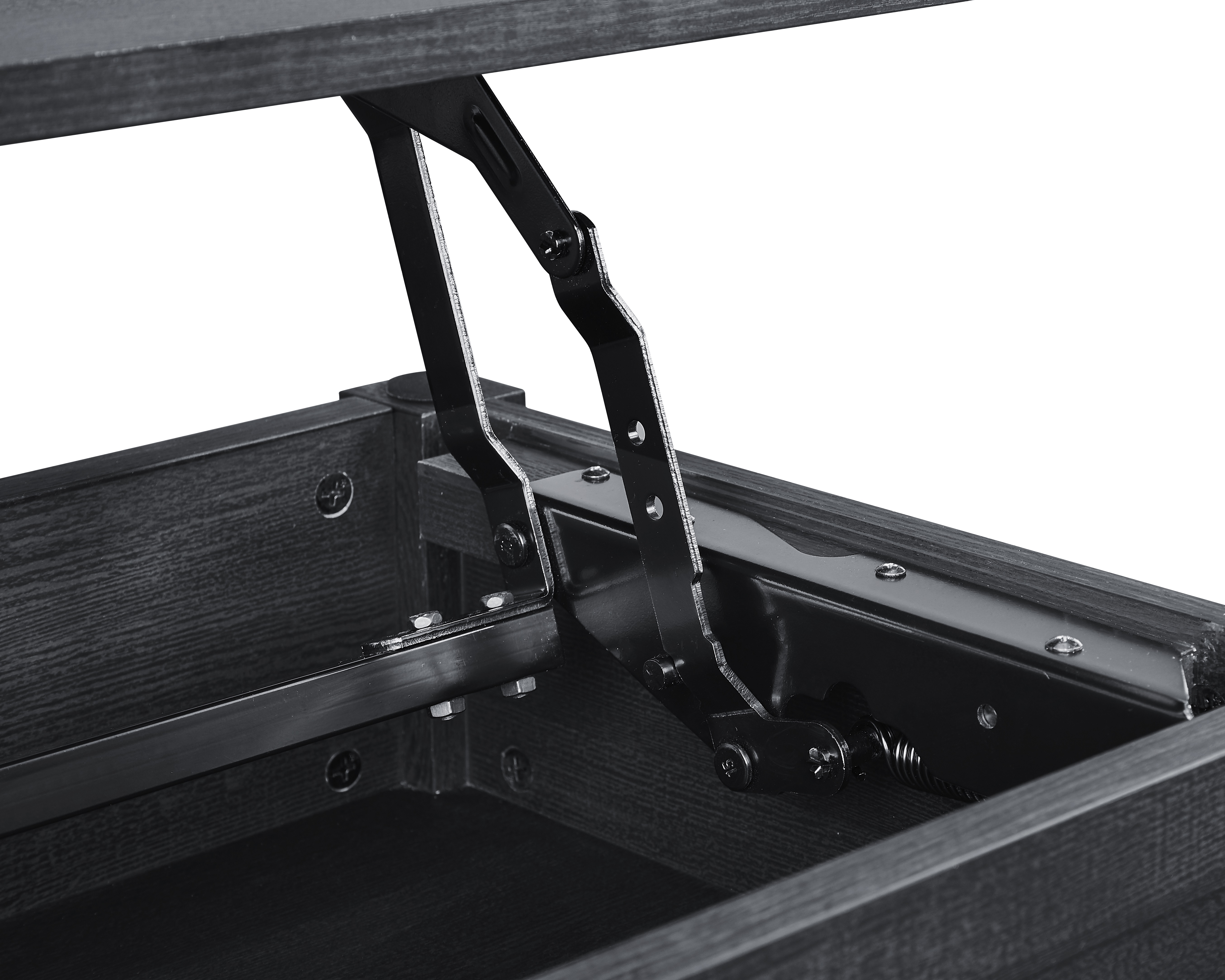 Mainstays Lift-Top Coffee Table with Hidden Storage, Blackwood photo 6