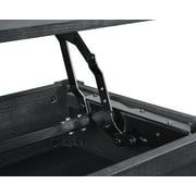Mainstays Lift-Top Coffee Table with Hidden Storage and Storage Shelf, Blackwood Finish