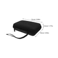 thumbnail image 2 of SOPOTUTU 2pcs Travel Case For Hard Drive EVA Storage Case Black Rectangle Waterproof Design, 2 of 6