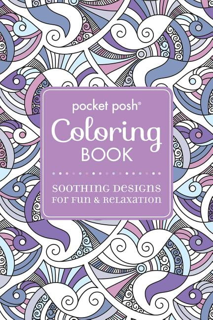 Colour Therapy Adult A4 64 Pages Soft Back Anti Stress Colouring Book Brand New 