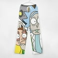 thumbnail image 6 of Rick And Morty Pajamas Pants 3D Printing Wide Leg PJ Pant Loungewear Casual Comfy Sleepwear Lounge Pants for Men WomenS, 6 of 9