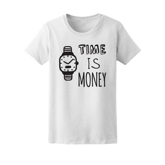 "Time Is Money" T-Shirt Men -Image by Shutterstock, Male 3X-Large