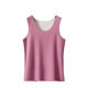 thumbnail image 1 of Ropa interior térmica para mujer, informal, lisa, sin mangas, cuello redondo, alta elasticidad, mantiene el calor, ropa interior de poliéster para mujer, 1 of 3