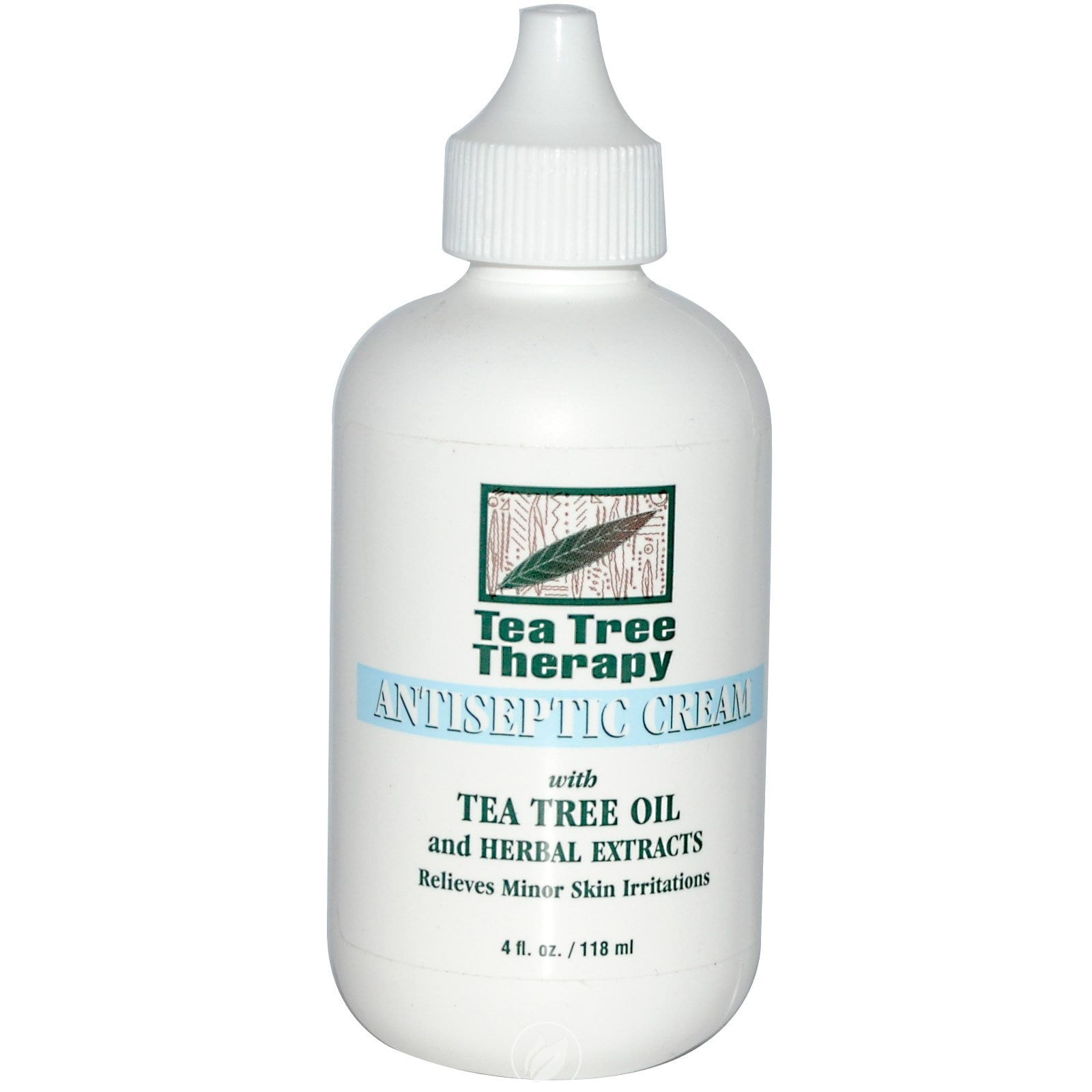 Tea Tree Antiseptic Cream 4 OZ EA by Tea Tree Therapy, Pack of 2
