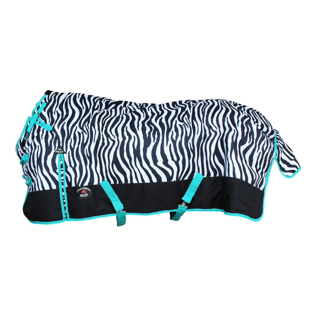 84" 1200D Turnout Waterproof Horse Tough WINTER BLANKET HEAVY Teal 547G