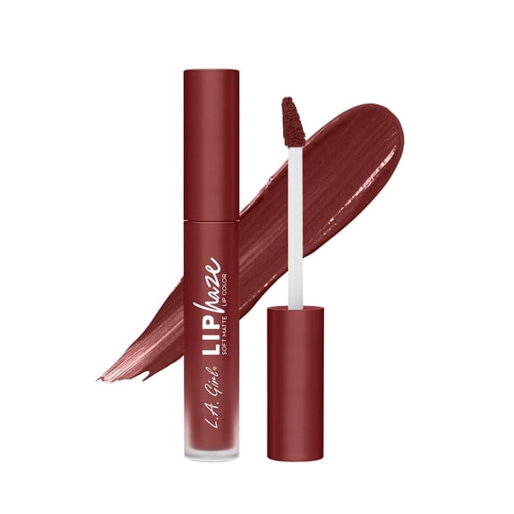 L.A. Girl Lip Haze Soft Matte Lip Color, Risk Taker GLC770