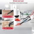thumbnail image 3 of Handheld Vacuum, Cordless Handle Vacuum Cleaner USB Charging Cable, Charge Adapter, Waterwashable Steel Filter, Powerful Wireless Vacuum with LED Light, 3 of 9