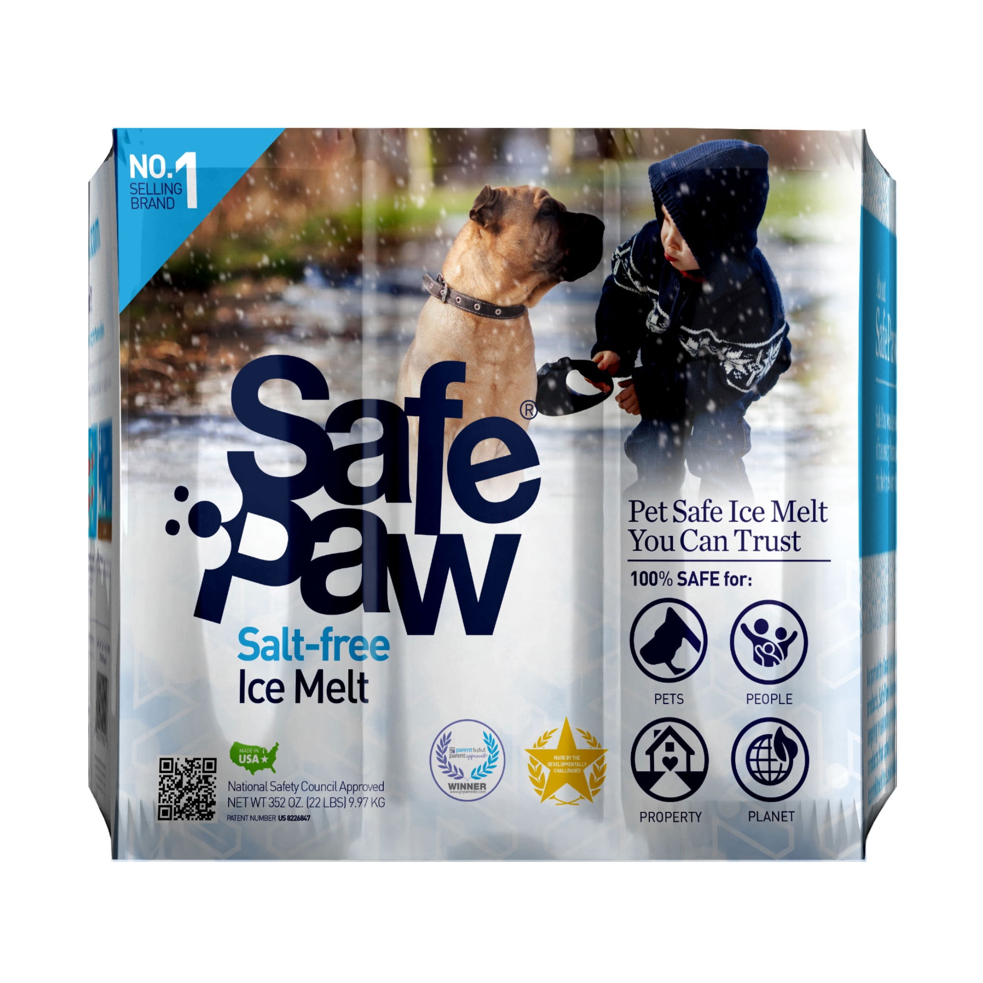 Safe Paw Pet Friendly Concrete Safe Salt Free Ice Melt Pellets, 35 Pound  Pail, 1 Piece - Kroger