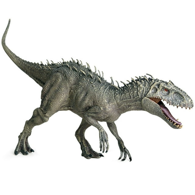 Plastic Jurassic Indominus Rex Action Figures Plastic Jurassic Open Mouth Dinosaur World Animals Model Kid Toy Gift