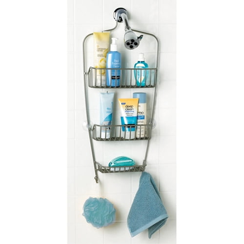 Zenith Shower Caddy, Nickel
