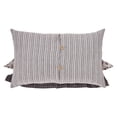 thumbnail image 6 of VHC Brands, Florette Patchwork Ruffled Pillow, Brown, 14x22, 6 of 6