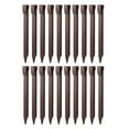 thumbnail image 1 of CIMAXIC 20Pcs Canopy Stake Plastic for Beach Dark Brown Holding Power for Sand and Snow, 1 of 8