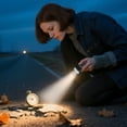 thumbnail image 7 of HIBIBUD 3.5" Black Solar and Hand Crank Flashlight for Emergency, Camping, 7 of 7