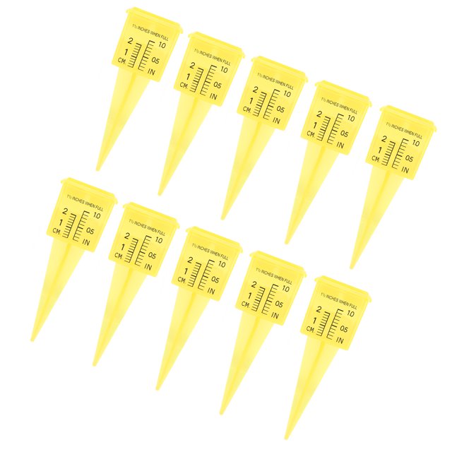 Pluviómetro, 10 Pluviómetros Para Exteriores De 1,5 Pulgadas, Práctico Para Riego