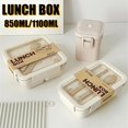 thumbnail image 2 of 1pc Lunch Box Bento Box, Kitchen Plastic Food Container, Home Kitchen Accessories, 2 of 5