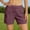 Red, variant on PWPSG Women's High Waist Drawstring Quick Dry Side Split Athletic Shorts, Zipper Pockets for Running Outdoor Daily Commute Black M