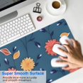 thumbnail image 4 of Long Mouse Pads for Desk,Pioneer Flower Floral Print Pattern Desk Mats on Top Of Desks, Desk Mouse Pad Extra Large with 3mm Non-Slip Base and Stitched Edge for Gaming,Office,Work,Home 31.5"x11.8", 4 of 6