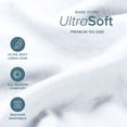 thumbnail image 2 of Bare Home Washed Sheet Set - Premium 1800 Collection - Deep Pocket - 4 Piece - Full, White, 2 of 7