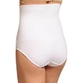 thumbnail image 4 of Flexees Womens Fat Free Dressing Hi-Waist Brief, 2XL, White, 4 of 4