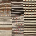 thumbnail image 1 of Ahgly Company Machine Washable Indoor Square Contemporary Bakers Brown Area Rugs, 3' Square, 1 of 7