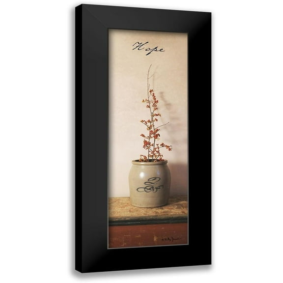 Jacobs, Billy 7x14 Black Modern Framed Museum Art Print Titled - Hope