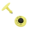thumbnail image 1 of Livestock Cattle Ear Tags, Yellow Plastic Farm Animal Tags Animal Identification Ear Tags for Cattle Cow Pig Goat Sheep Farming Management, 1 of 8