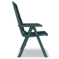 thumbnail image 3 of vidaXL Chaises de Patio Inclinables Chaise de Salle à Manger Empilable avec Accoudoir en Plastique, 3 of 6