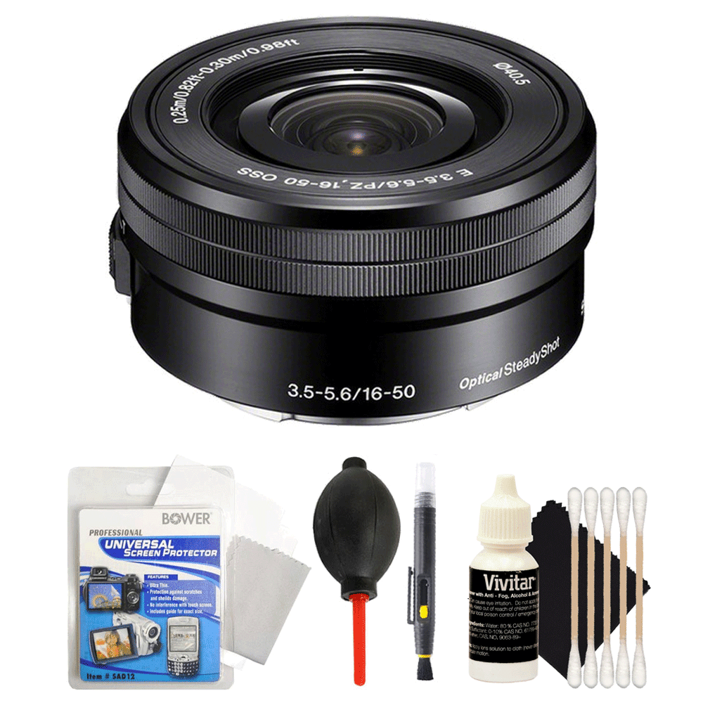 Sony SELP1650 16-50mm Power Zoom Lens with Accessories - Walmart.ca