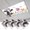 white, variant on Cow Flower Magnetic Fluorescent Light Covers for Ceiling Lights 2x4Ft, Farmhouse Cattle Plants Butterfly Floral Office Classroom Kitchen Drop Ceiling Light Covers Lighting Filters Shade Panel 4Packs