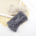 thumbnail image 5 of Prevent Retraction Knitted Headbands Elastic Stretch Warm Sweatband Fa, 5 of 5