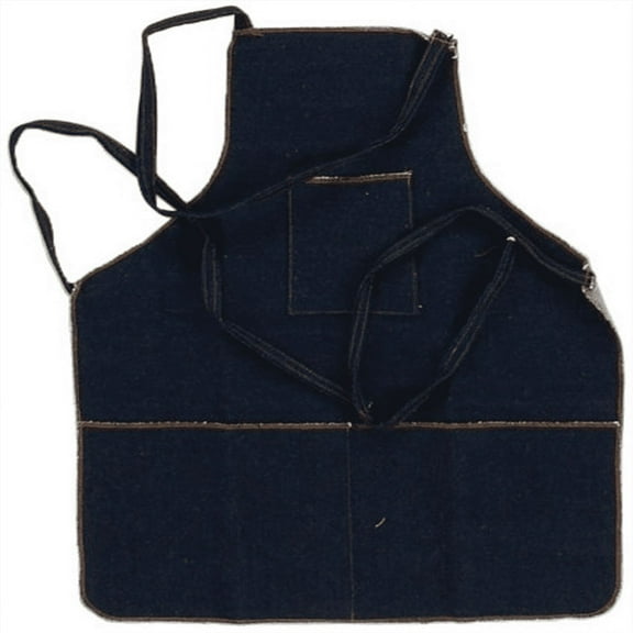 ToolUSA 3-pocket Denim Apron - 24"x19": AP-30015