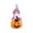 E, variant on Ghost Jack-O-Lantern Accent Halloween Gnome Figurine, Gothic Resin Garden Elf Statue, Dark Romance Farmhouse Fall Mantel Decor