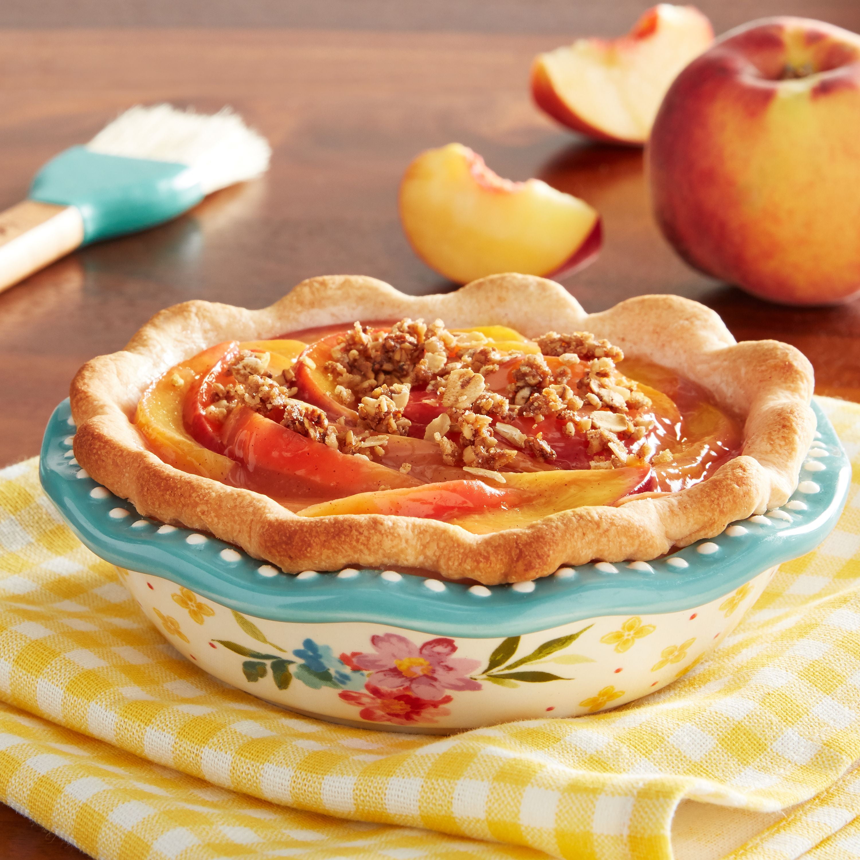 The Pioneer Woman Floral Medley 5.5-inch Mini Pie Pans, 4-Pack
