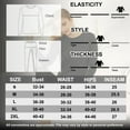 thumbnail image 2 of Thermal Underwear for Women Long Johns with Fleece Lined Base Layer Top and Bottom Set Cold Weather, 2 of 8