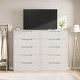thumbnail image 7 of Modern 5 Drawer Dresser, Dressers for Bedroom, Tall Chest of Drawers Closet Dresser Storage Dresser for Living Room, Hallway, Entryway, 7 of 7