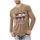thumbnail image 1 of Blusas y camisas de manga larga con cuello redondo para hombre, ropa deportiva para el hogar, pijamas, camisetas de color liso, blusa deportiva para hombre, poliéster, 1 of 5