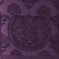 thumbnail image 5 of Beatrice Home Fashions Medallion Chenille Standard Sham Eggplant, 5 of 5