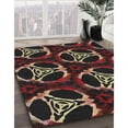 thumbnail image 3 of Ahgly Company Machine Washable Indoor Rectangle Transitional Brown Area Rugs, 2' x 5', 3 of 7