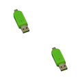thumbnail image 3 of bedienty USB 2 .0 Memory Card Adapter Cellphone Camera TF SDHC Memory Card for Micro USB OTG Card Reader Adapter Green 2Set, 3 of 6
