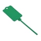 thumbnail image 1 of Correa de sellado de plástico Bewildely 100 Uds etiqueta grande lazo Flexible organización hogar Verde, 1 of 6