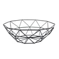 thumbnail image 1 of Tazón de fuente de fruta de Cuenco Contenedor de canasta Centro de Cuenco Canasta de almacenamiento de de dulces secas Negro 27x14.5x8cm Magideal Tazón de fuente de fruta, 1 of 7