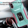 thumbnail image 2 of Funda para GANGXUN iPhone Xs Max - Soporte metálico, Función magnética, Verde, 2 of 6