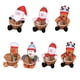 thumbnail image 2 of Matsuzay Cesta de almacenamiento de dulces de Feliz Navidad Decoración de Navidad Cestas de almacenamiento de Papá Noel Kits de decoración para fiestas pupazzo di neve S Matsuzay JR1136-02, 2 of 6