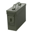 thumbnail image 3 of Caja de almacenamiento de herramientas portátil, estuche rígido de acero, estuche de transporte multifuncional con asa para reparaciones en el hogar, Verde S, 3 of 8