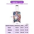 thumbnail image 5 of Patriot Siberian Husky We Will Never Forget Patriotic Remembrance Day Travel Luggage Cover Husky Dog Lover Gifts Suitcase Dust Protective Decor - 12014, 5 of 5