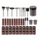 thumbnail image 2 of Kit de lijado para corte y rectificado de herramientas rotativas oso de fresa 150 piezas, 2 of 5