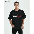 thumbnail image 3 of Whichone Words Cannot Express How Much I Don't Care Mens Novelty Sarcastic Graphics T Shirt With Short Sleeve, 3 of 9