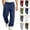 Navy, variant on Zylanna Kids Boys Sweatpants with Pockets, Casual Fleece Lined Thick Warm Elastic Drawstring Waist Winter Athletic Jogger Pants For Daily Navy Size 7-8